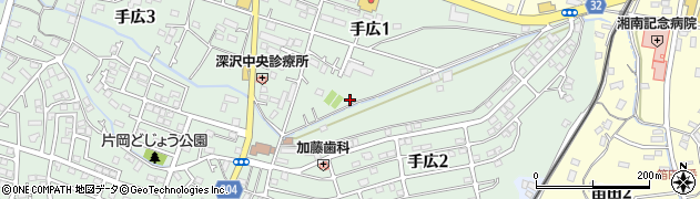 鎌倉テニスガーデン周辺の地図