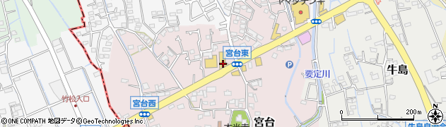 神奈川県足柄上郡開成町宮台226周辺の地図