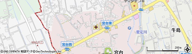 神奈川県足柄上郡開成町宮台188周辺の地図