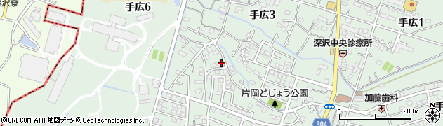 西ガ谷れんげ公園周辺の地図