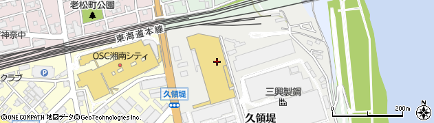 株式会社ロピア　平塚ユニディ店周辺の地図