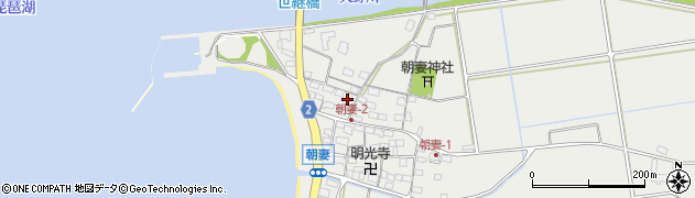 滋賀県米原市朝妻筑摩1378周辺の地図