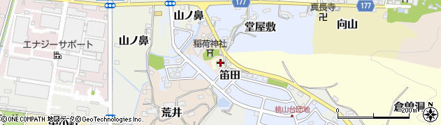 愛知県犬山市倉曽洞50周辺の地図