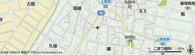 愛知県江南市上奈良町郷39周辺の地図