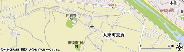島根県雲南市大東町養賀699周辺の地図
