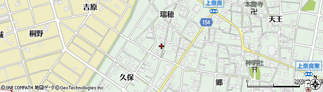 愛知県江南市上奈良町瑞穂185周辺の地図