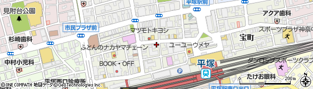 株式会社エイブル平塚店周辺の地図