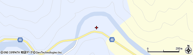 兵庫県養父市大屋町筏788周辺の地図