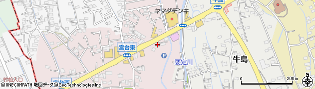神奈川県足柄上郡開成町宮台332周辺の地図