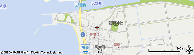 滋賀県米原市朝妻筑摩1373周辺の地図