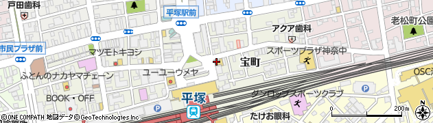 住友不動産販売株式会社　平塚営業センター周辺の地図