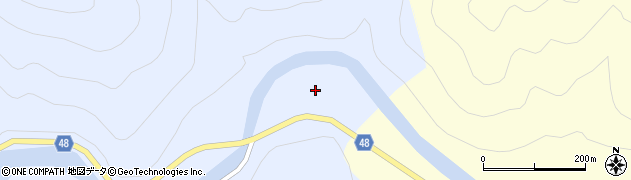 兵庫県養父市大屋町筏794周辺の地図