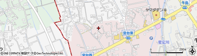 神奈川県足柄上郡開成町宮台198周辺の地図