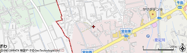 神奈川県足柄上郡開成町宮台216周辺の地図