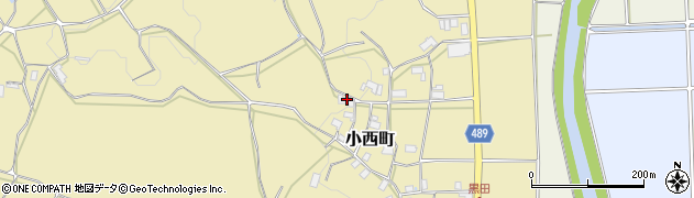 京都府綾部市小西町荒神畑9周辺の地図
