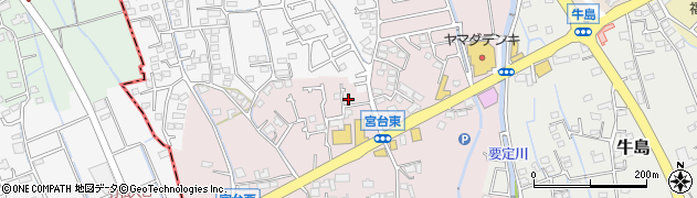 神奈川県足柄上郡開成町宮台189周辺の地図