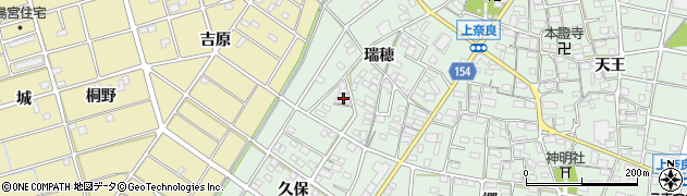 愛知県江南市上奈良町瑞穂173周辺の地図