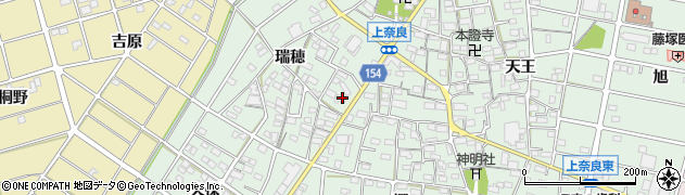 愛知県江南市上奈良町瑞穂136周辺の地図
