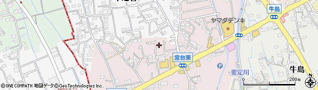 神奈川県足柄上郡開成町宮台203周辺の地図
