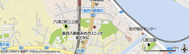 六浦瀬戸公園周辺の地図