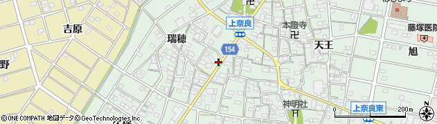 愛知県江南市上奈良町瑞穂130周辺の地図