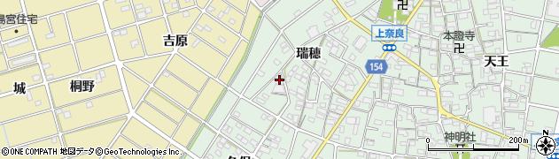 愛知県江南市上奈良町瑞穂172周辺の地図