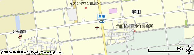 ファミリーマート養老宇田店周辺の地図