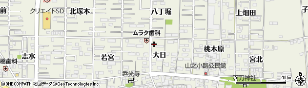 愛知県一宮市今伊勢町馬寄大日2周辺の地図