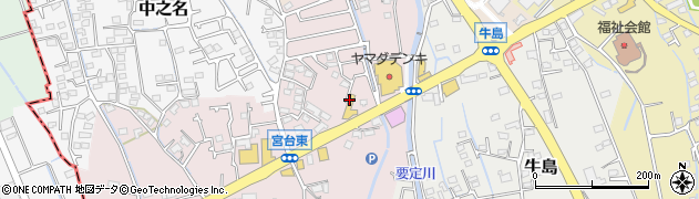ホンダカーズ小田原開成店周辺の地図