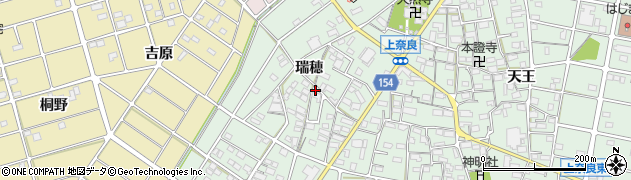 愛知県江南市上奈良町瑞穂205周辺の地図