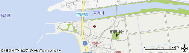 滋賀県米原市朝妻筑摩1360周辺の地図