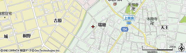 愛知県江南市上奈良町瑞穂160周辺の地図