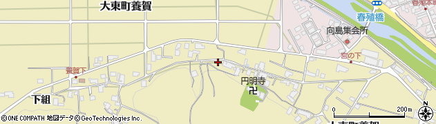 島根県雲南市大東町養賀272周辺の地図
