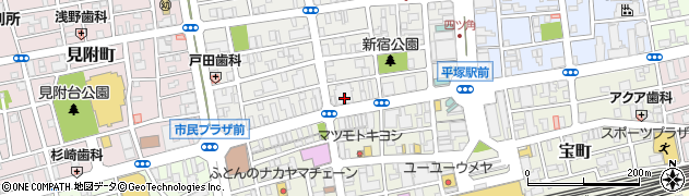 横浜銀行花水台支店周辺の地図