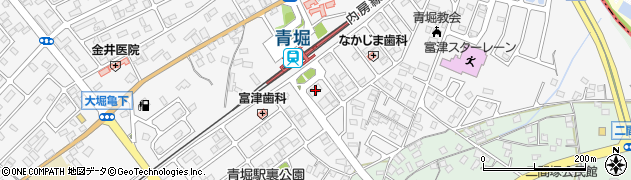 京葉銀行富津支店周辺の地図