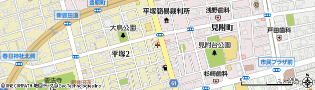 山田屋クリーニング店周辺の地図