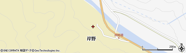 鳥取県八頭郡若桜町岸野107周辺の地図