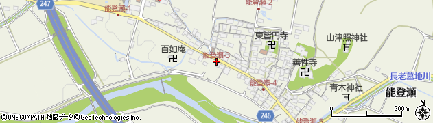 能登瀬-3周辺の地図