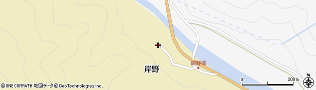 鳥取県八頭郡若桜町岸野98周辺の地図