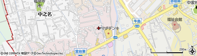 神奈川県足柄上郡開成町宮台320周辺の地図