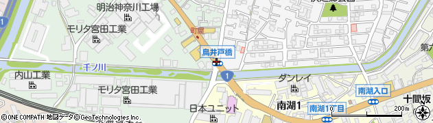 鳥井戸橋周辺の地図