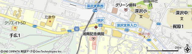 鎌倉スマイル株式会社　配車専用ダイヤル周辺の地図