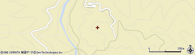 長野県下伊那郡泰阜村8778周辺の地図