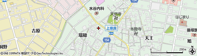 愛知県江南市上奈良町瑞穂76周辺の地図