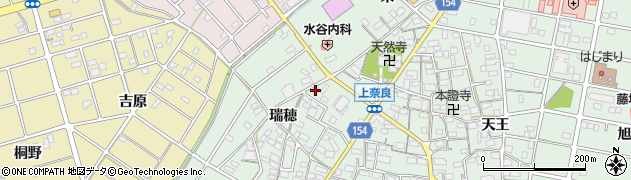 愛知県江南市上奈良町瑞穂97周辺の地図