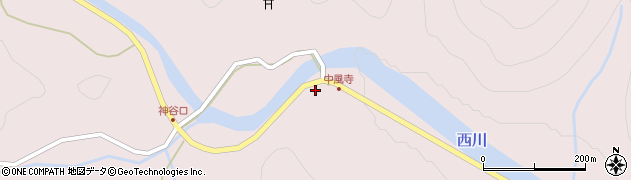 京都府南丹市美山町豊郷（保土呂）周辺の地図
