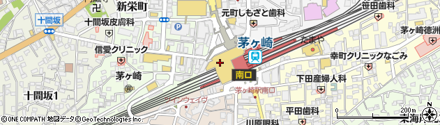 茅ヶ崎ラスカ　６階クリア・デンタルクリニック周辺の地図