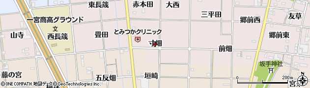 愛知県一宮市富塚（寸畑）周辺の地図