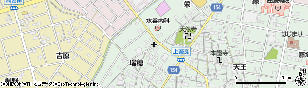 愛知県江南市上奈良町瑞穂62周辺の地図