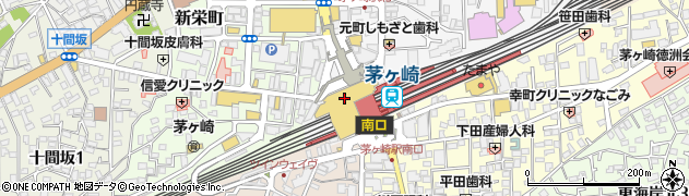 成城石井ラスカ茅ヶ崎店周辺の地図